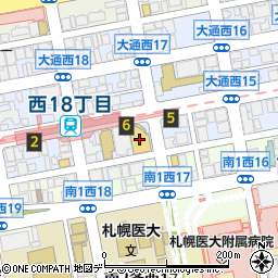 札幌日産特販部周辺の地図