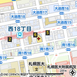 札幌日産自動車株式会社　ＳＮパーキング周辺の地図
