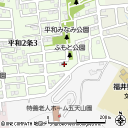 北海道札幌市西区平和２条2丁目9-26周辺の地図