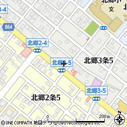 イチフジ薬局北郷店周辺の地図