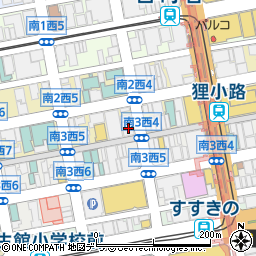 北海道札幌市中央区南２条西5丁目23周辺の地図