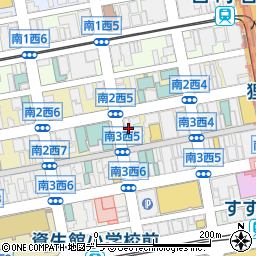 北海道札幌市中央区南２条西5丁目10周辺の地図