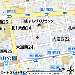 サンシャイン円山第１０野村ビル周辺の地図