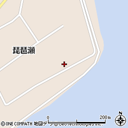 北海道厚岸郡浜中町琵琶瀬327周辺の地図