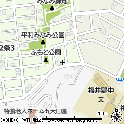 北海道札幌市西区平和２条2丁目11-20周辺の地図