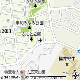 北海道札幌市西区平和２条2丁目11-24周辺の地図