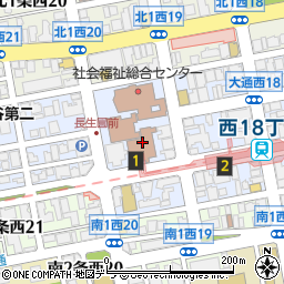 佐藤製薬札幌流通センター周辺の地図