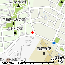 北海道札幌市西区平和２条2丁目11-9周辺の地図