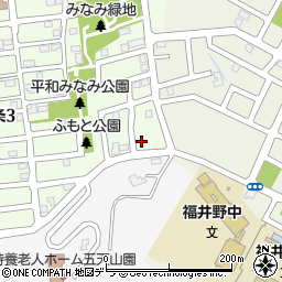 北海道札幌市西区平和２条2丁目11-13周辺の地図
