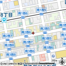 北海道札幌市中央区南２条西6丁目15周辺の地図