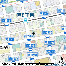 アパホテル札幌周辺の地図