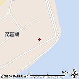 北海道厚岸郡浜中町琵琶瀬322周辺の地図