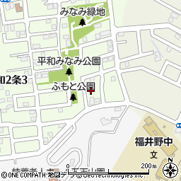 北海道札幌市西区平和２条2丁目11-27周辺の地図