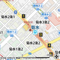 『菊水駅前』坂本司法書士事務所周辺の地図
