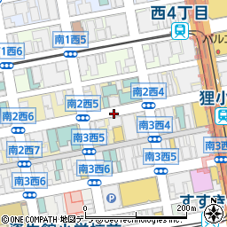 北海道札幌市中央区南２条西5丁目周辺の地図