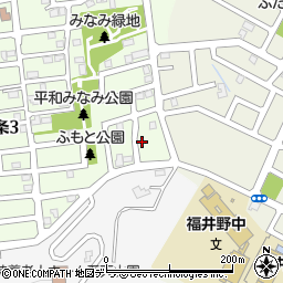 北海道札幌市西区平和２条2丁目11周辺の地図