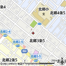 松永荘周辺の地図