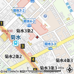 日本調剤　菊水三条薬局周辺の地図