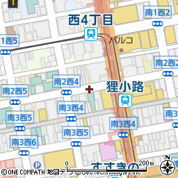 ネイルサロンラポール大通店周辺の地図