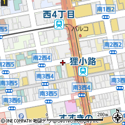 サーティワンアイスクリーム 札幌ポールタウン店周辺の地図