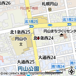池袋サイゴンレストラン　円山店周辺の地図