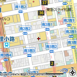 鉄板酒飯処小樽モスケ焼き周辺の地図
