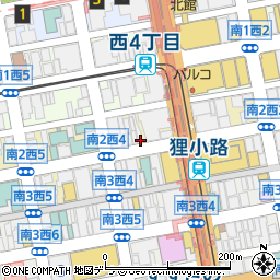 ハイボールバー 札幌1923 大通店周辺の地図