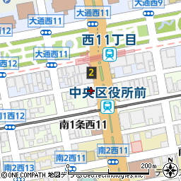 北洋銀行札幌西支店周辺の地図