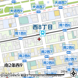 株式会社間組　札幌支店ハザマ興業周辺の地図