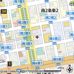 株式会社北海谷米谷物産　店舗周辺の地図
