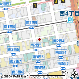 北海道札幌市中央区南２条西5丁目30周辺の地図