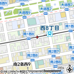 株式会社間組札幌支店ハザマ興業周辺の地図