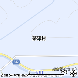 北海道古宇郡泊村茅沼村周辺の地図