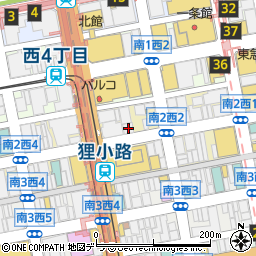 北海道札幌市中央区南２条西3丁目13周辺の地図