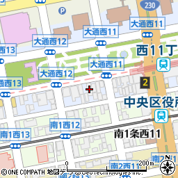 株式会社錢高組北海道支店　営業部周辺の地図
