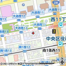 株式会社ベンカン　札幌オフィス周辺の地図