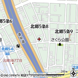 トーホー加工株式会社北海道営業所周辺の地図