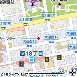 ピザハット　円山店周辺の地図