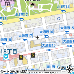 札幌鍼灸マッサージ師会周辺の地図