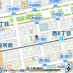 札幌ビューティーアート専門学校ＷＥＳＴ館周辺の地図