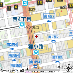 北海道札幌市中央区南２条西3丁目15周辺の地図