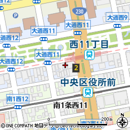 株式会社藤井ビル　第２大通藤井ビル周辺の地図