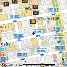 北海道札幌市中央区南２条西2丁目10周辺の地図