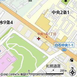 池内ベニヤ株式会社　札幌営業所周辺の地図