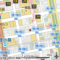 チロリン村 南2条店周辺の地図