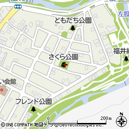 福井さくら公園周辺の地図