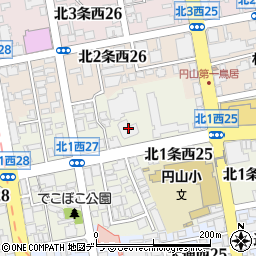 シティタワー円山神宮鳥居前周辺の地図