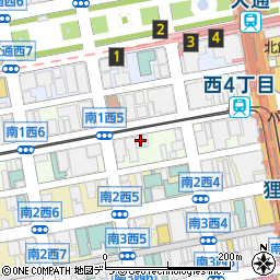 北日本中央ビルパーキング周辺の地図