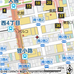 麻布テーラー札幌周辺の地図