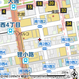大衆酒場 富士山 札幌大通本店周辺の地図
